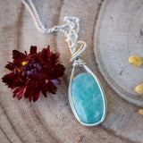 Collier Reflet de Lagon - Amazonite