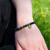 Bracelet Terre Mère - Agate Mousse