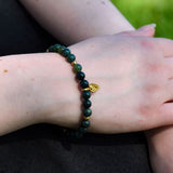 Bracelet Terre Mère - Agate Mousse