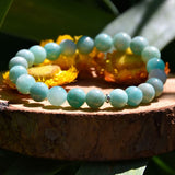 Bracelet Sérénité Bleue - Amazonite