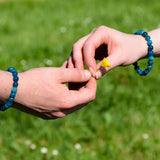 Bracelet Éloquence & Échange - Apatite Bleue