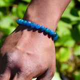 Bracelet Éloquence & Échange - Apatite Bleue