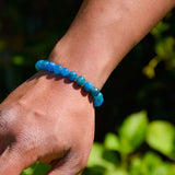 Bracelet Éloquence & Échange - Apatite Bleue
