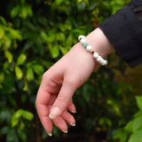 Bracelet Harmonie Zen - Howlite, Amazonite et Bois de Santal