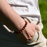 Bracelet Vitalité Rouge - Jaspe Rouge (Boost)