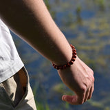 Bracelet Vitalité Rouge - Jaspe Rouge (Boost)