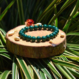 Bracelet Bulle d'Amour - Malachite