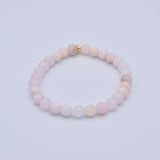 Bracelet Cœur de Douceur - Morganite