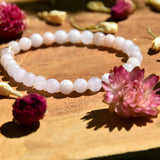 Bracelet Cœur de Douceur - Morganite
