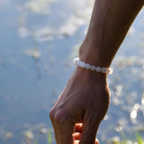 Bracelet Tendresse Infinie - Quartz Rose de Madagascar
