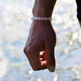 Bracelet Tendresse Infinie - Quartz Rose de Madagascar
