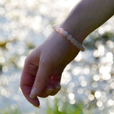 Bracelet Tendresse Infinie - Quartz Rose de Madagascar