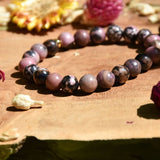Bracelet Douce Réconciliation - Rhodonite (Apaisement)