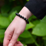 Bracelet Bouclier Terrestre - Tourmaline Noire (Ancrage)
