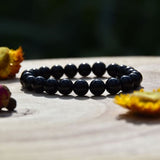 Bracelet Bouclier Terrestre - Tourmaline Noire (Ancrage)