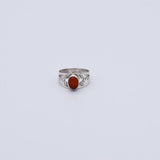 Bague en Cornaline ovale