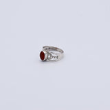 Bague en Cornaline ovale