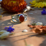 Bague en Cornaline ovale