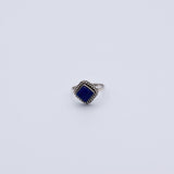 Bague en Lapis Lazuli losange