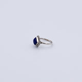 Bague en Lapis Lazuli losange