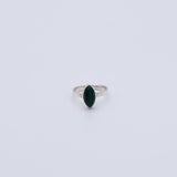 Bague en Malachite marquise