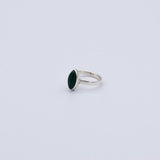 Bague en Malachite marquise