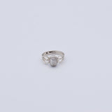 Bague en Pierre de lune ovale