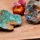 Azurite Malachite pierre brute