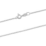 Chaine en argent avec mailles