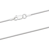 Chaine en argent mailles serpent