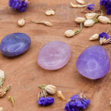 Pack Nuit Douce - Galets de Quartz rose Améthyste et Lépidolite