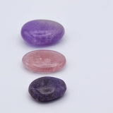 Pack Nuit Douce - Galets de Quartz rose Améthyste et Lépidolite