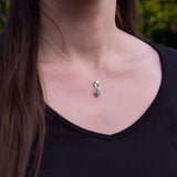Pendentif Labradorite facetée