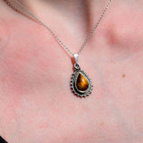 Pendentif Oeil de tigre
