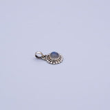 Pendentif Pierre de lune rond