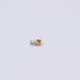 Pendentif Citrine puce