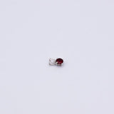 Pendentif Grenat puce
