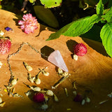 Pendule en Quartz rose