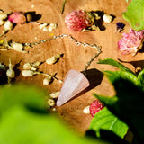 Pendule en Quartz rose