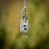 Collier Clair-Obscur - Pierre de Lune inclusions de Tourmaline