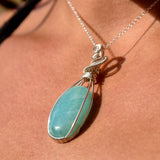 Collier Reflet de Lagon - Amazonite