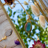Collier Nymphe - Chrysoprase