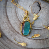 Collier Nymphe - Chrysoprase