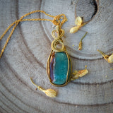 Collier Nymphe - Chrysoprase