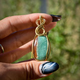 Collier Nymphe - Chrysoprase