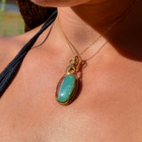 Collier Nymphe - Chrysoprase