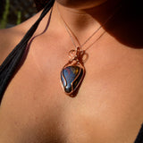 Collier Énergie Tellurique - Œil de fer