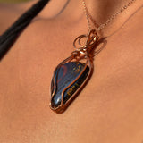 Collier Énergie Tellurique - Œil de fer