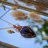Collier Énergie Tellurique - Œil de fer