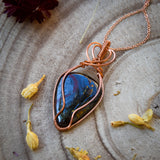 Collier Énergie Tellurique - Œil de fer